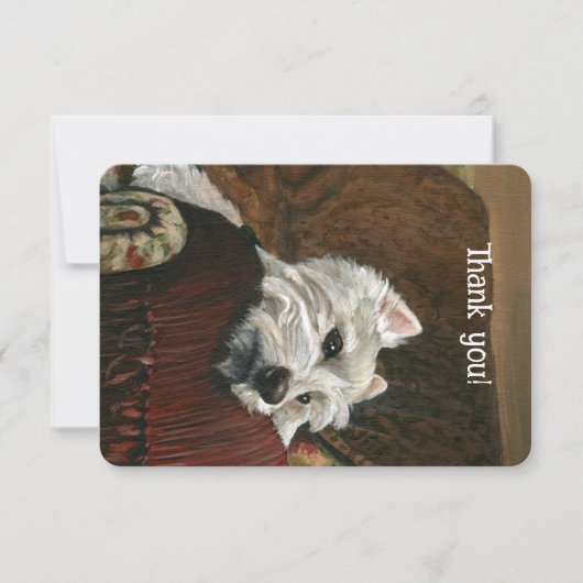 ラウンジウェスティオンソファ サンキューカード (正面)