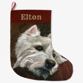 ラウンジウェスティオンソファ ラージクリスマスストッキング (正面)