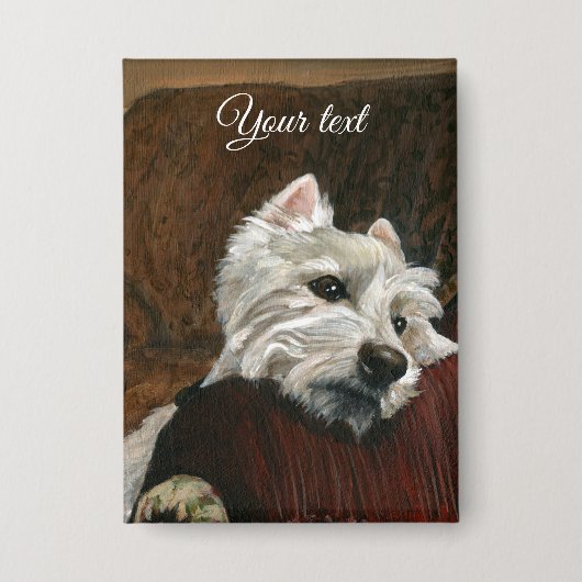 ラウンジウェスティオンソファ 缶バッジ (正面)