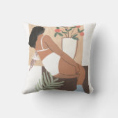 ラウンジウーマン クッション (裏面)