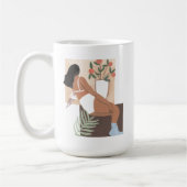 ラウンジウーマン コーヒーマグカップ (左)