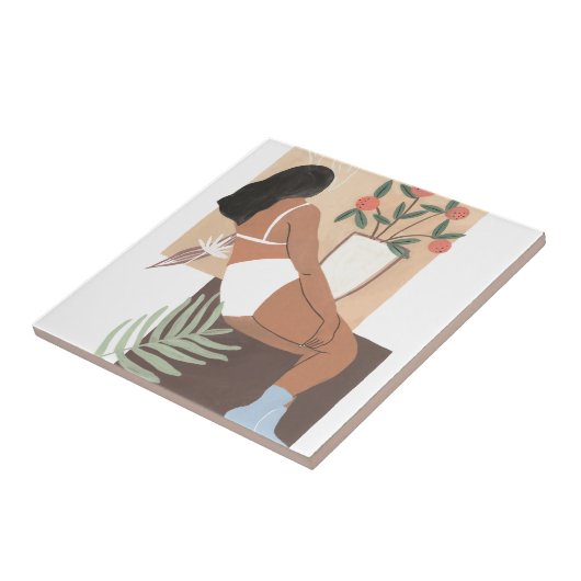 ラウンジウーマン タイル (側面)