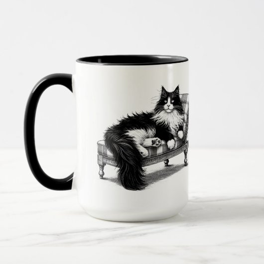 ラウンジキャット マグカップ (左)