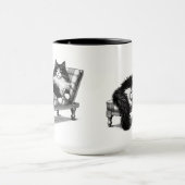 ラウンジキャット マグカップ (中央)