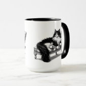 ラウンジキャット マグカップ (正面右)
