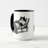 ラウンジキャット マグカップ (正面左)