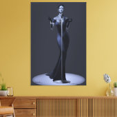 ラウンジシンガーキャンバスプリント キャンバスプリント (インサイチュ (リビング))