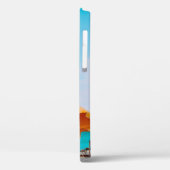 ラウンジチェアとビーチ傘 Case-Mate iPhoneケース (裏面 / 左)