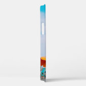ラウンジチェアとビーチ傘 Case-Mate iPhoneケース (裏面 / 右)
