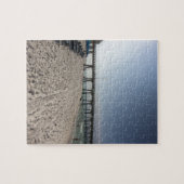 ラウンジチェアアットパナマシティビーチ桟橋 ジグソーパズル (横)