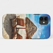 ラウンジチェアオンビーチ装飾用クッション Case-Mate iPhoneケース (裏面(横))