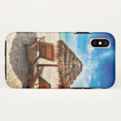 ラウンジチェアオンビーチ装飾用クッション Case-Mate iPhoneケース (裏面(横))