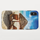ラウンジチェアオンビーチ装飾用クッション Case-Mate iPhoneケース (裏面(横))
