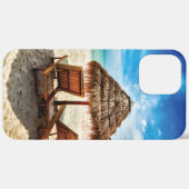 ラウンジチェアオンビーチ装飾用クッション Case-Mate iPhoneケース (裏面 (横))