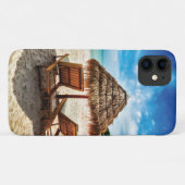 ラウンジチェアオンビーチ装飾用クッション Case-Mate iPhoneケース (裏面(横))