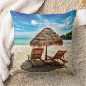 ラウンジチェアオンビーチ クッション (ブランケット)