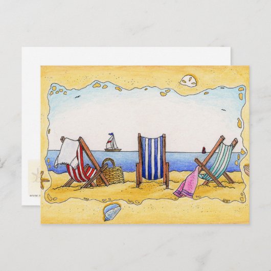 ラウンジチェア – はがき (正面/裏面)