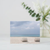 ラウンジバイザ海インコズメル ポストカード (スタンド正面)