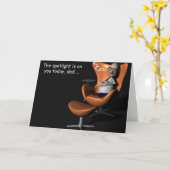 'ラウンジパパ'カード カード (黄色い花)