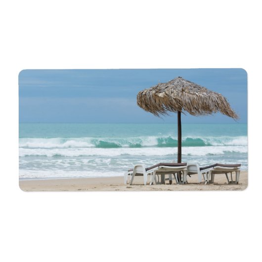 ラウンジビーチ ラベル (正面)