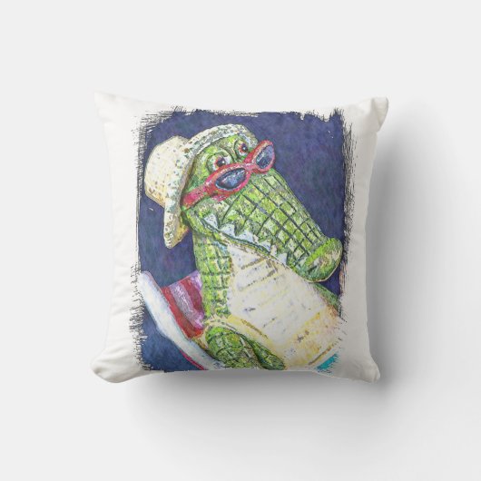 ラウンジンリザード クッション (正面)