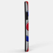 ラウンデル鮮やか日が差すことデザイン炭素繊維スタイル Case-Mate iPhoneケース (裏面/右)