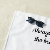 ラウンドかわいらし回転木馬ウマビーチタオル ビーチタオル (インサイチュ)