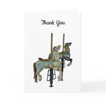 ラウンドかわいらし回転木馬ウマメリーンサンキュー