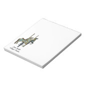 ラウンドかわいらし回転木馬ホースのメモ帳 ノートパッド (回転)