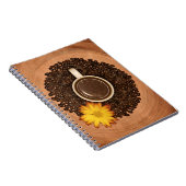 ラウンドでのコーヒー ノートブック (右側)