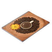 ラウンドでのコーヒー ノートブック (左側)