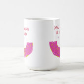 ラウンドやる気を起こさせるカラフルステッカー コーヒーマグカップ (中央)