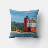 ラウンドアイランドライトハウス クッション (裏面)