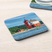 ラウンドアイランドライトハウス コースター (左側)