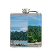 ラウンドアイランドライトハウス フラスク (裏面)