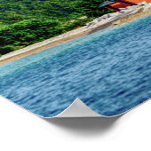 ラウンドアイランドライトハウス ポスター (角)