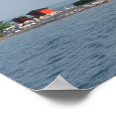 ラウンドアイランドライトハウス ポスター (角)