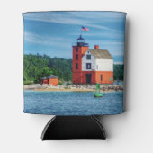 ラウンドアイランドライトハウス 缶クーラー (正面)