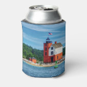 ラウンドアイランドライトハウス 缶クーラー (缶裏面)
