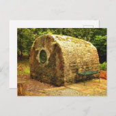 ラウンドアイリッシュの石の小屋 ポストカード (正面/裏面)