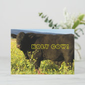 ラウンドアップタイム! 偉大なる牛 - ウェスタンパーティー 招待状 (スタンド正面)