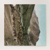 ラウンドアップ（コロラド州、1898年） ジグソーパズル (横)