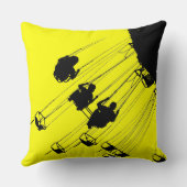 ラウンドアバウト交差点 – 黄 クッション (裏面)