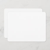 ラウンドウェディングRSVP応答カード4.25インチx 5.5インチ 出欠カード (正面/裏面)