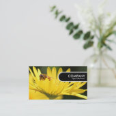 ラウンドエッジラベル忙し- Bee 名刺 (スタンド正面)