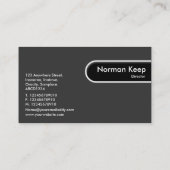 ラウンドエッジラベル – フリーマーケットきらきら光る 名刺 (裏面)