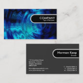 ラウンドエッジラベル – ローマ風呂 名刺 (正面/裏面)