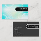 ラウンドエッジラベル-抽象芸術02 名刺 (正面/裏面)