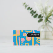 ラウンドエッジラベル-抽象芸術170914 名刺 (スタンド正面)