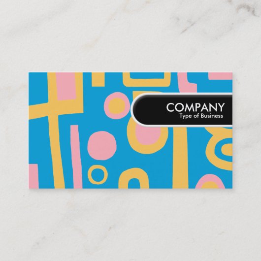 ラウンドエッジラベル-抽象芸術170914 名刺 (正面)